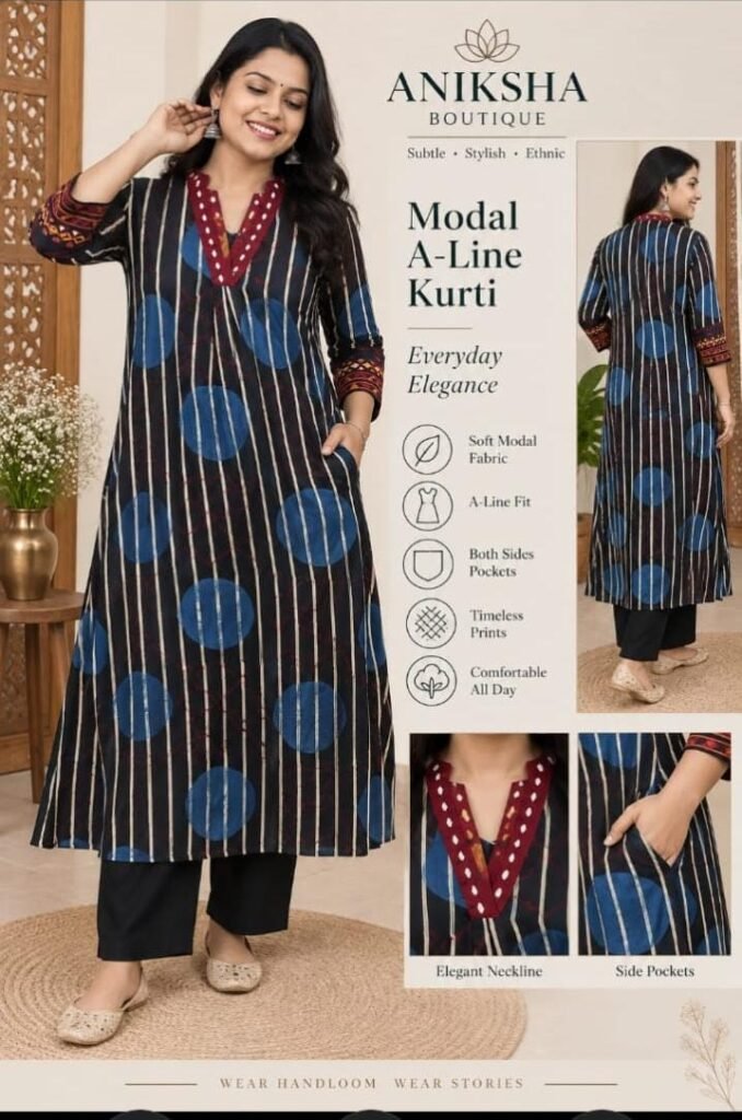 AJRAK MODAL KURTIS
