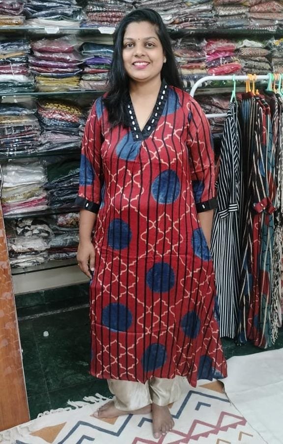 AJRAK MODAL KURTIS